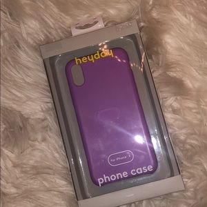 Purple Heyday iPhone X Case